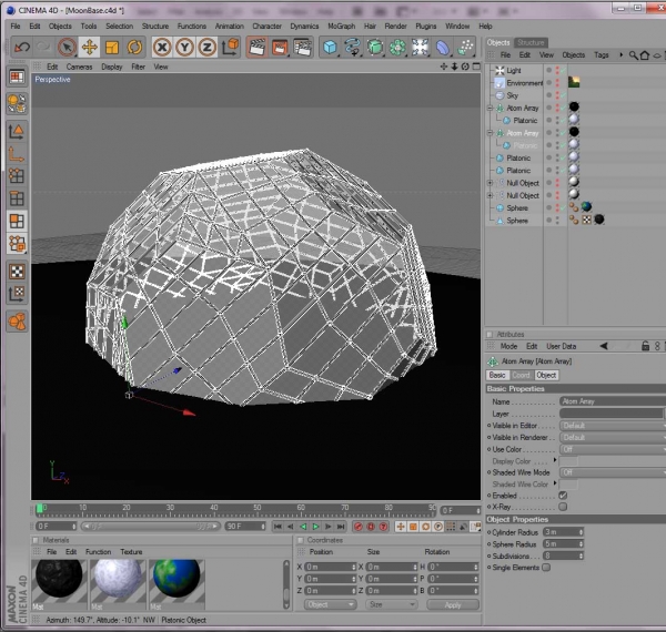 Creation of Moon Base: Step 3